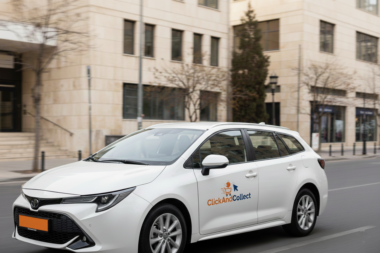 רכב משלוחים פרטי של החברה